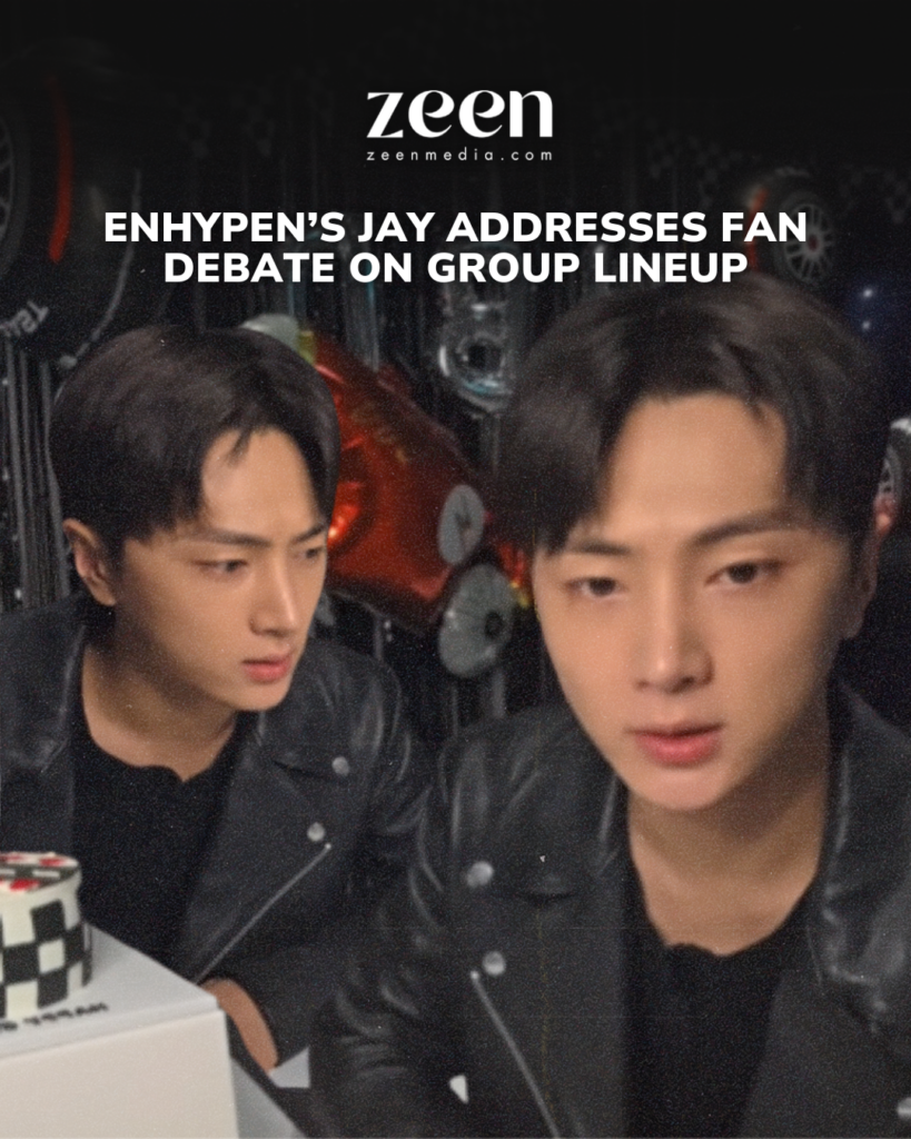 ENHYPEN’s Jay Addresses Fan Debate on Group Lineup