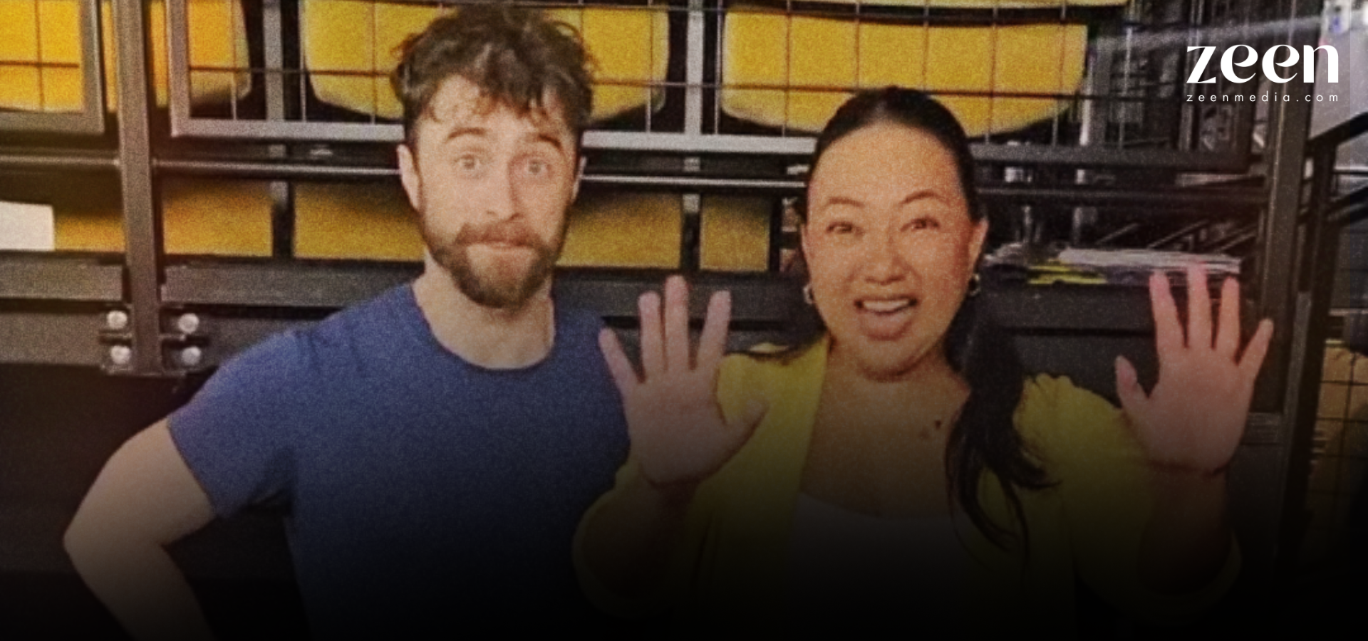 Kakki Teodoro Meets Daniel Radcliffe in NYC