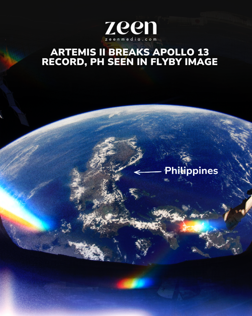 Artemis II Breaks Apollo 13 Record, Ph Seen In Flyby Image