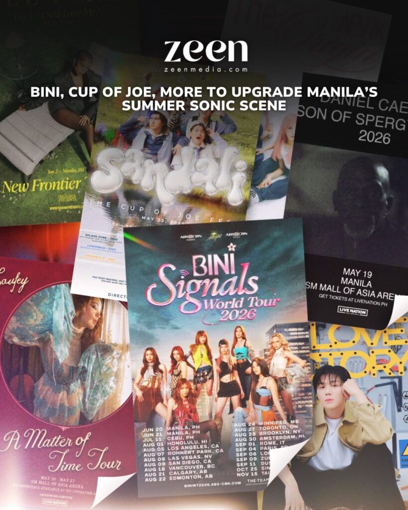 BINI, Cup of Joe, more to Upgrade Manila’s Summer Sonic Scene