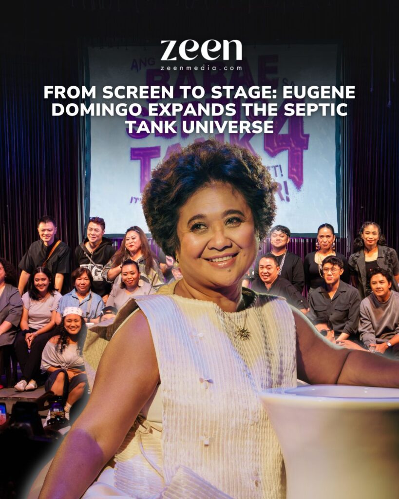 From Screen to Stage: Eugene Domingo Expands the Septic Tank Universe