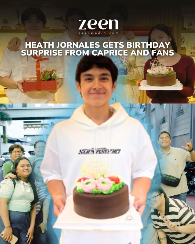 Heath Jornales Gets Birthday Surprise from Caprice and fans