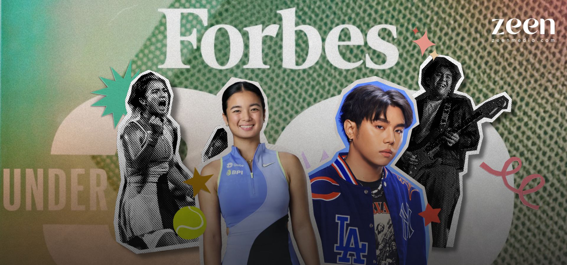 Alex Eala and Zack Tabudlo Make Forbes 30 Under 30 Asia 2026 List