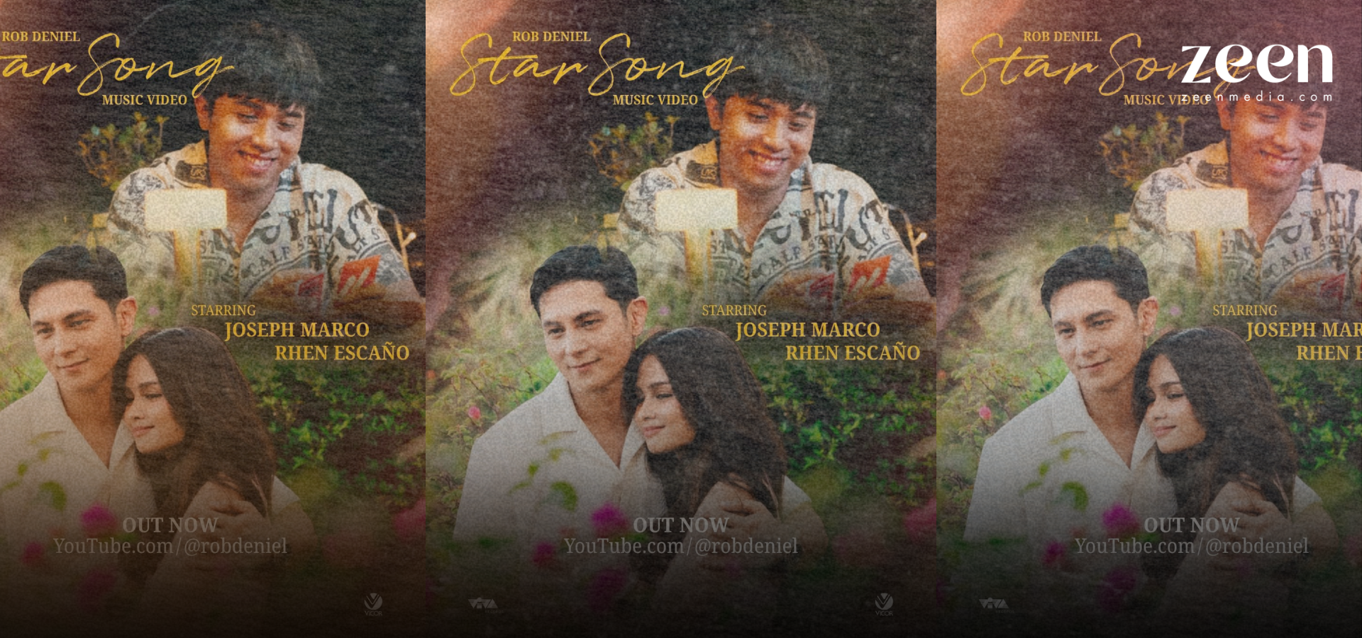 Rhen Escaño, Joseph Marco star in Rob Deniel’s ‘Star Song’ music video