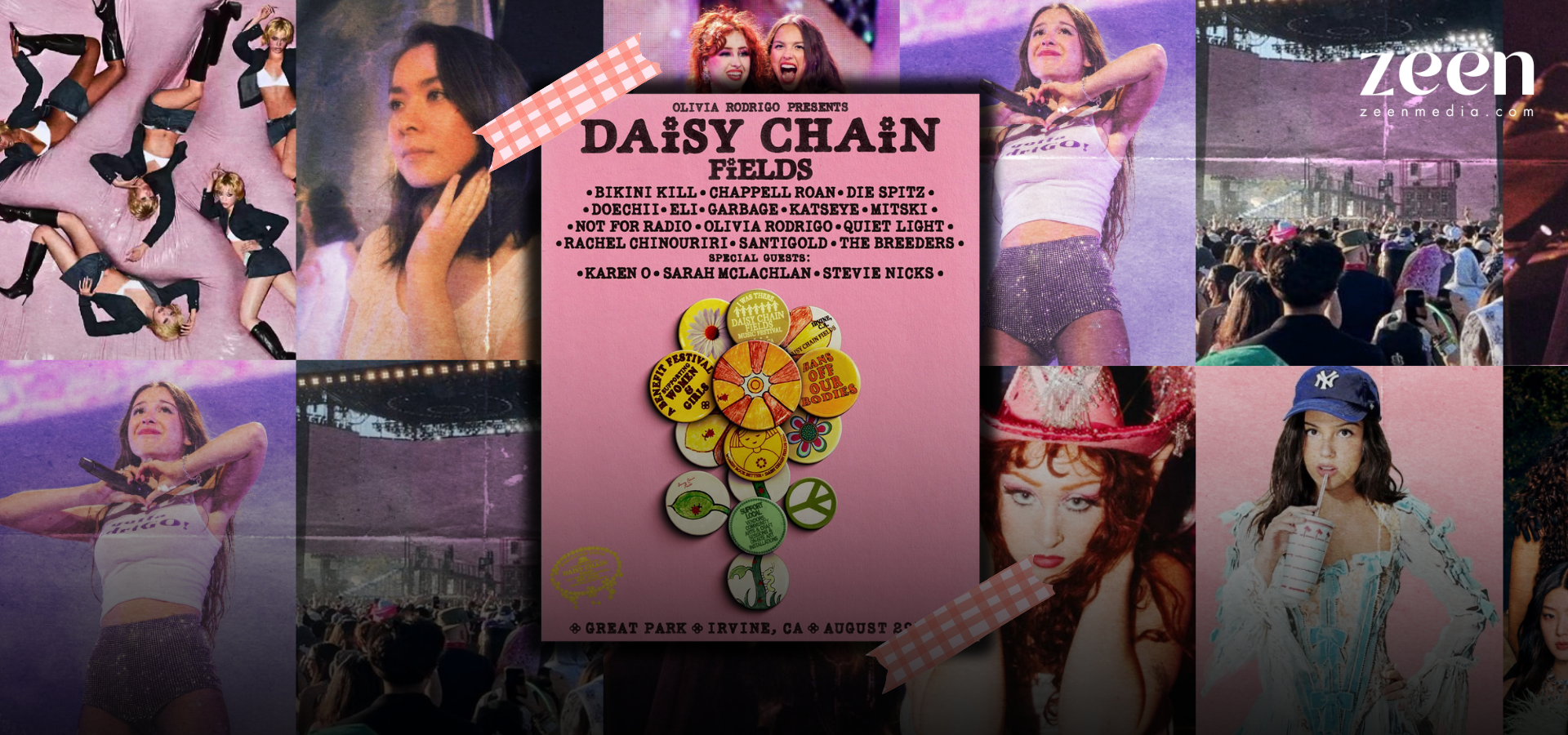Olivia Rodrigo launches all-women Daisy Chain Fields festival