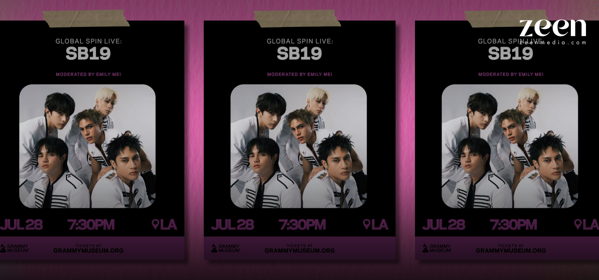 SB19 to take the stage at Grammy Museum before Lollapalooza