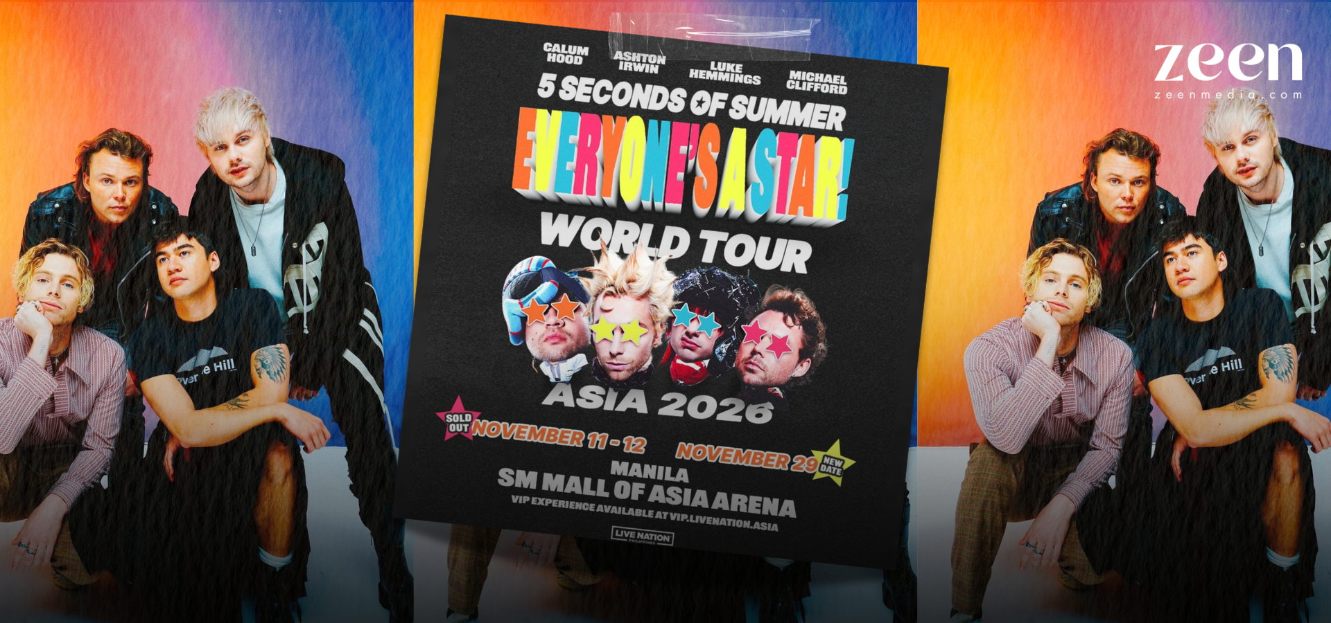 5 Seconds of Summer Adds Third Manila Show 