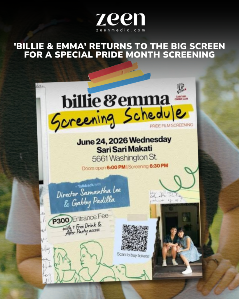‘Billie & Emma’ Returns to the Big Screen for a Special Pride Month Screening