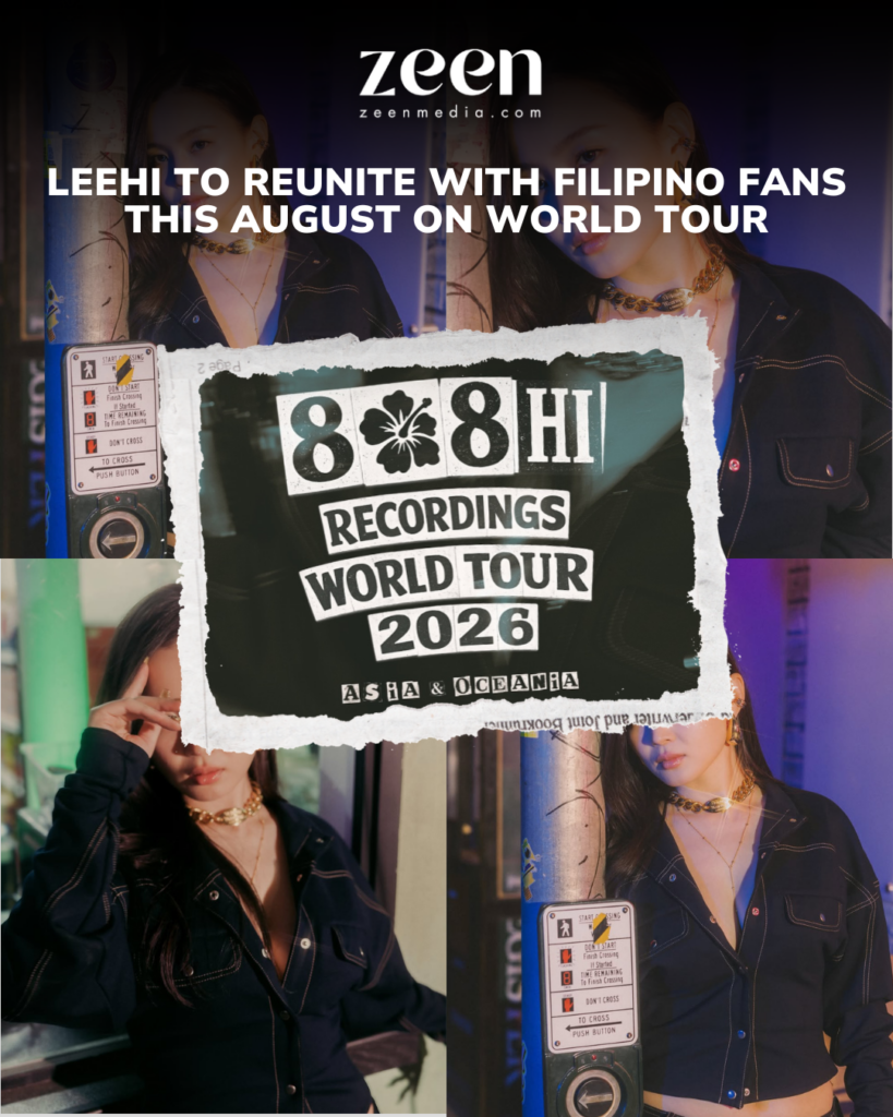 LEEHI to reunite with Filipino fans this August on world tour