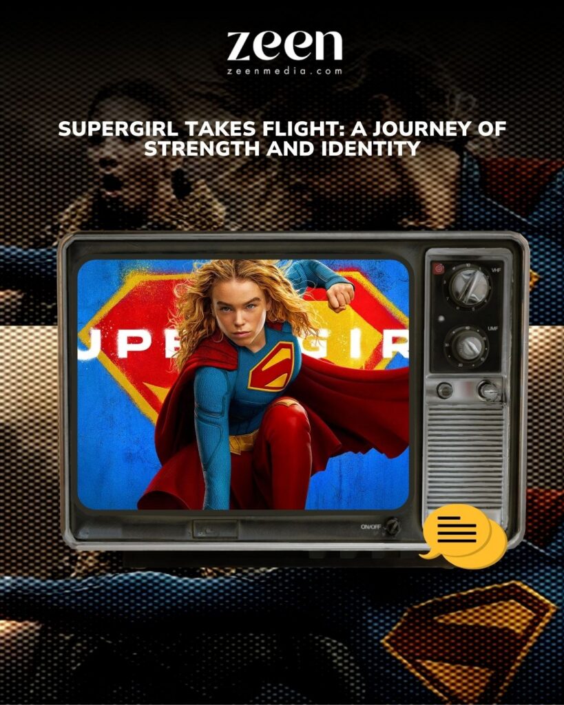    Supergirl Takes Flight: A Journey of Strength and Identity