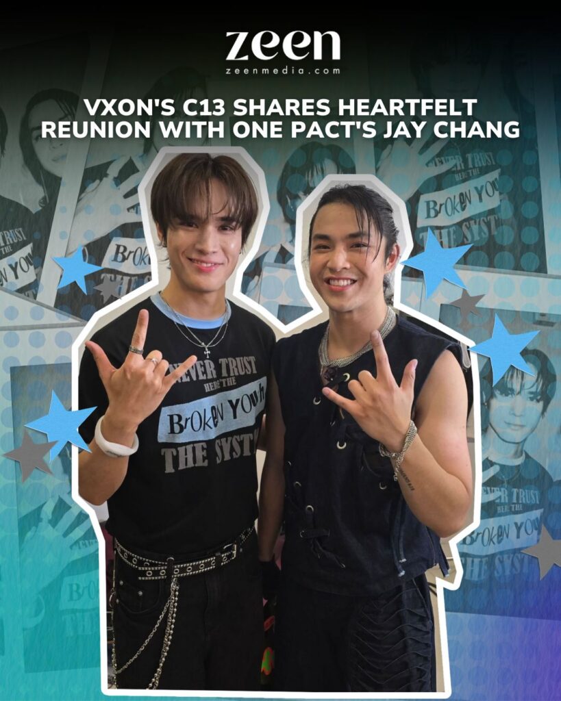 VXON’s C13 shares heartfelt reunion with ONE PACT’s Jay Chang 