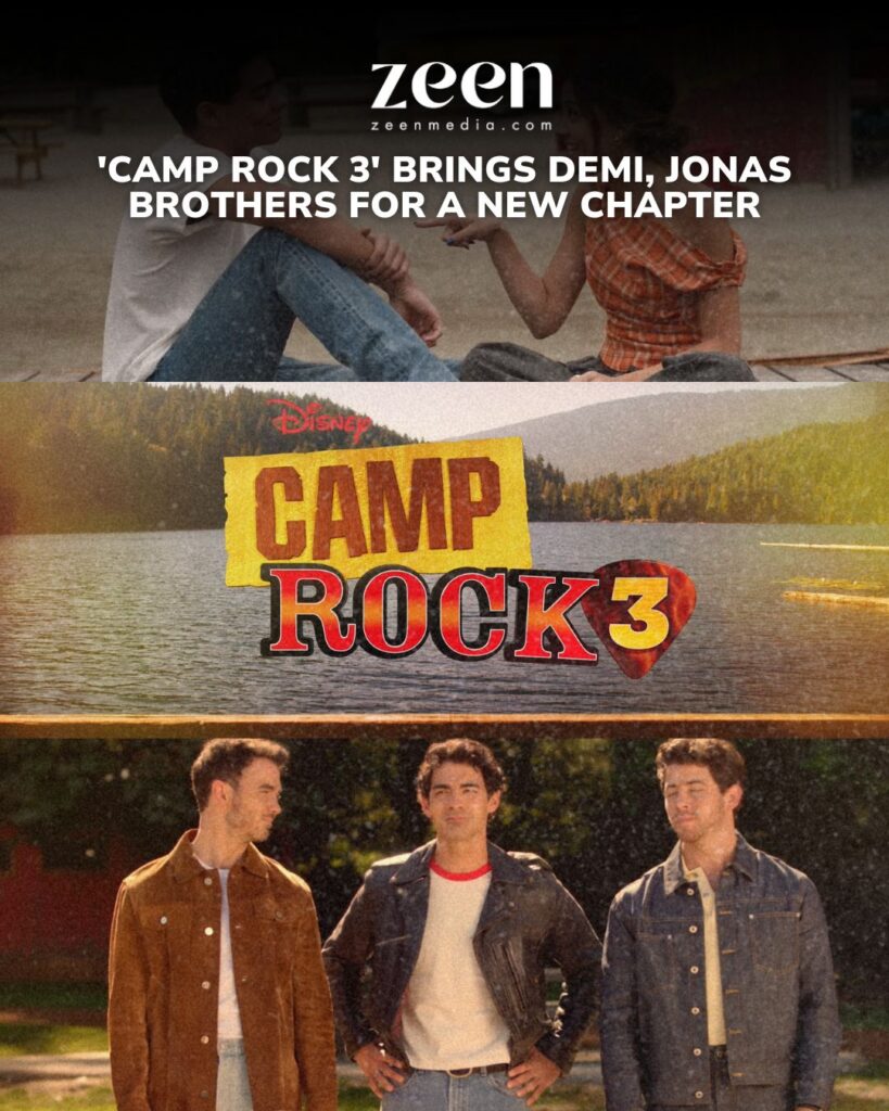 ‘Camp Rock 3’ brings Demi, Jonas Brothers for a new chapter