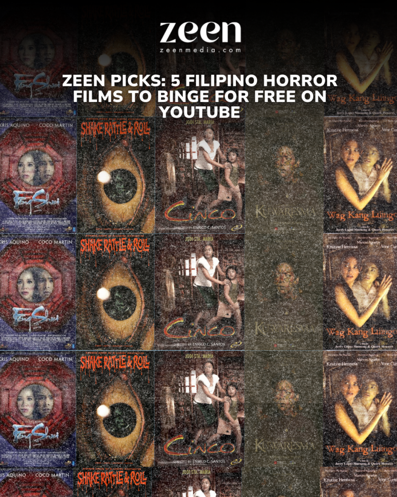 ZEEN Picks: 5 Filipino Horror Films to Binge for free on Youtube
