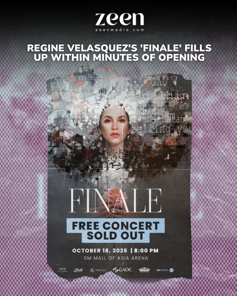 Regine Velasquez’s ‘Finale’ Fills Up Within Minutes of Opening