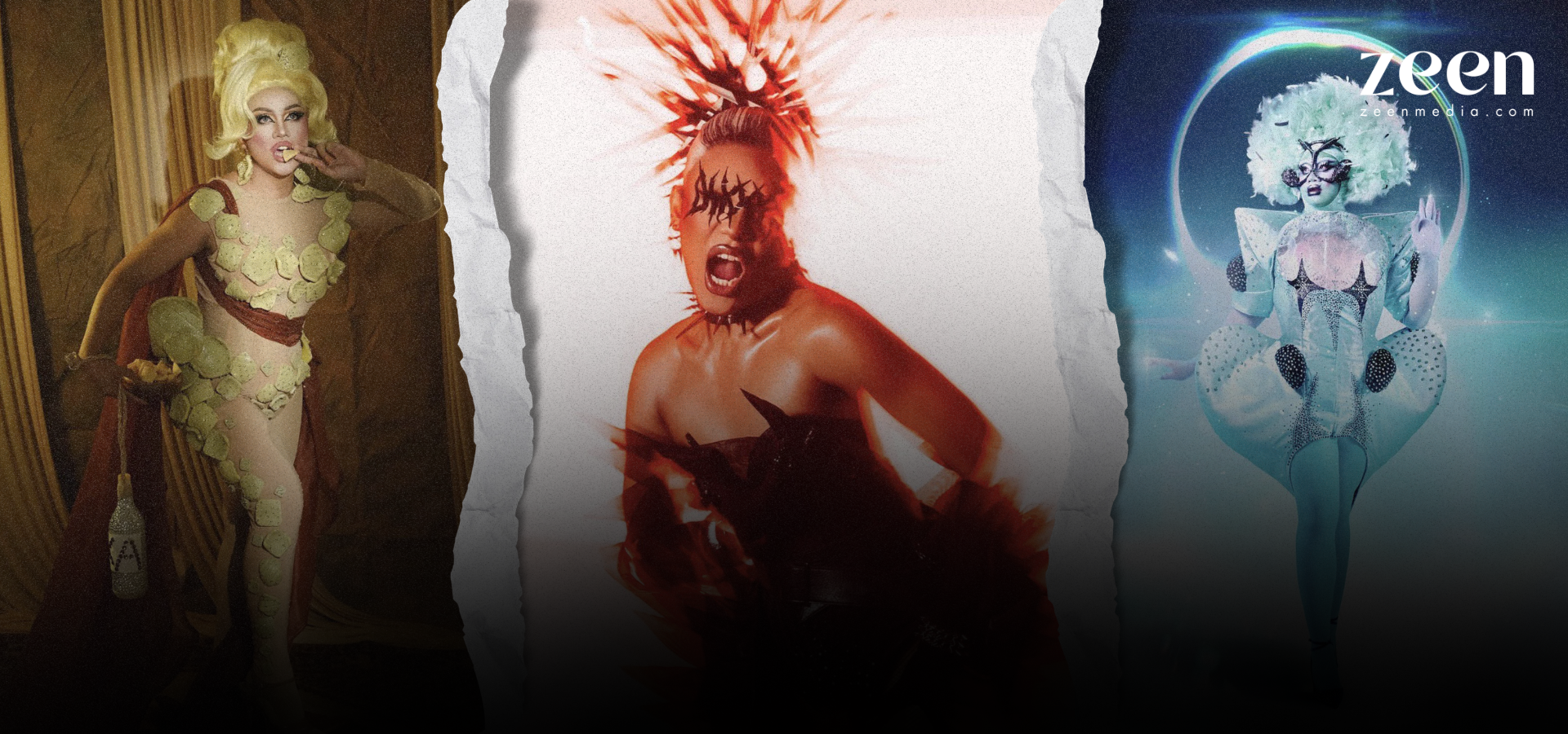 Under the Sea, But Make It Drag: DRPH Season 4 Queens Entrance Looks