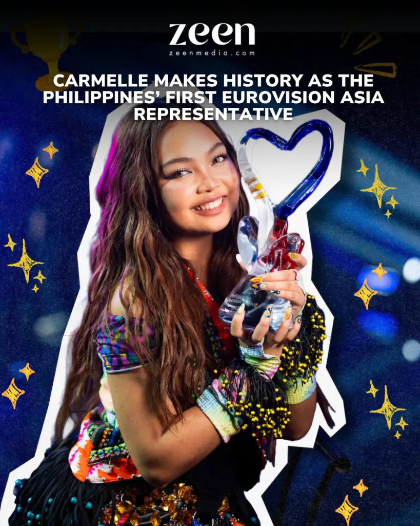 Carmelle Makes History as the Philippines&rsquo; First Eurovision Asia Representative