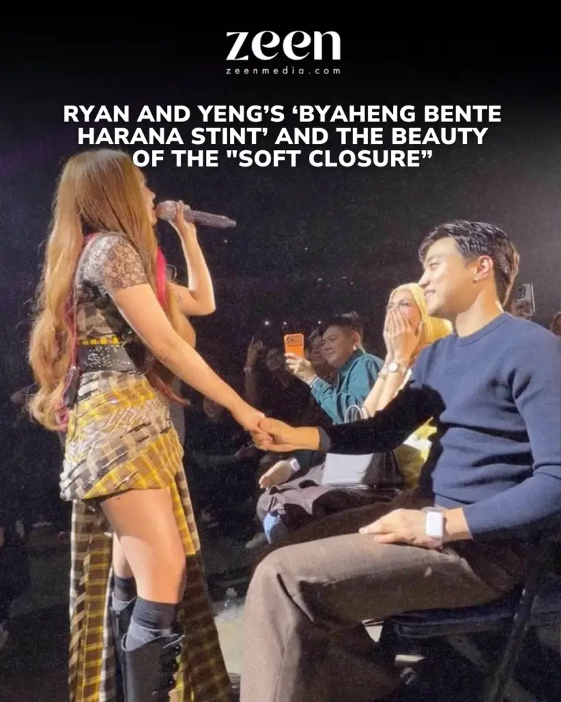 Ryan and Yeng&rsquo;s &lsquo;Byaheng Bente harana&rsquo; and the beauty of the &ldquo;Soft Closure&rdquo;