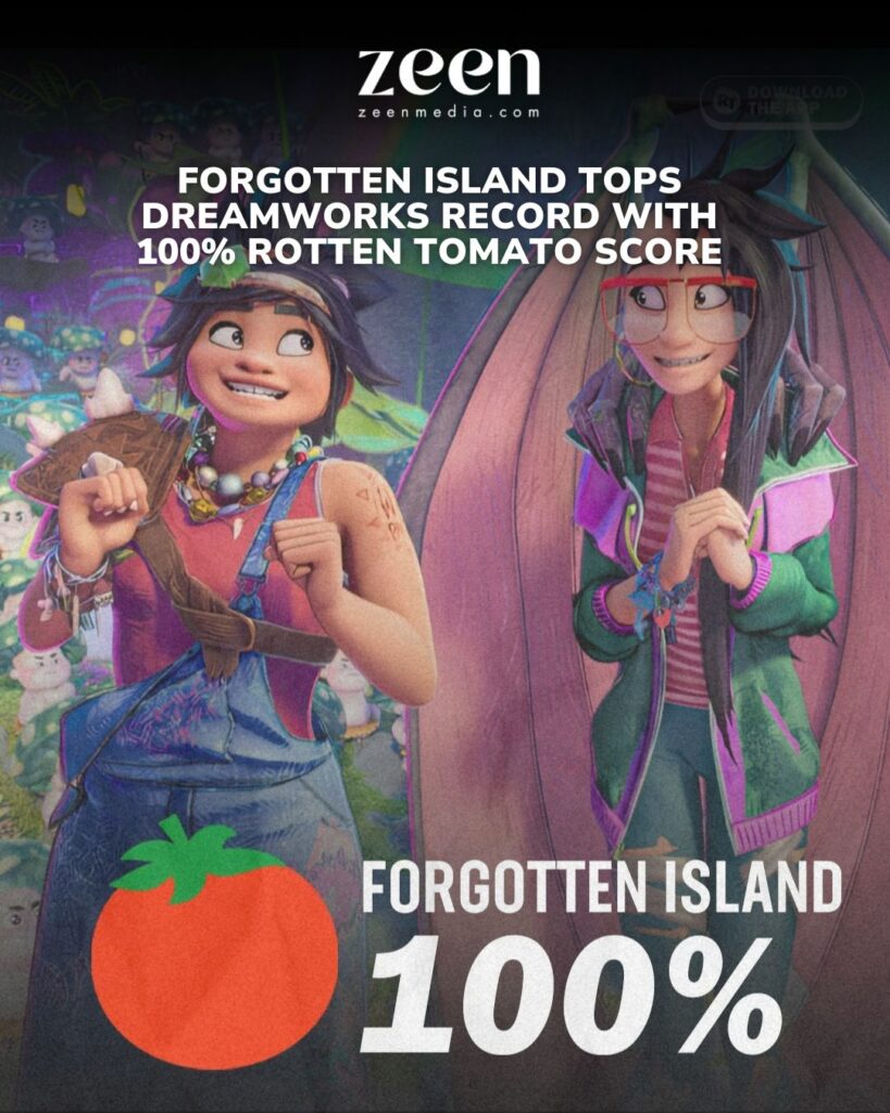 Forgotten Island Tops DreamWorks Record with 100% Rotten Tomato Score
