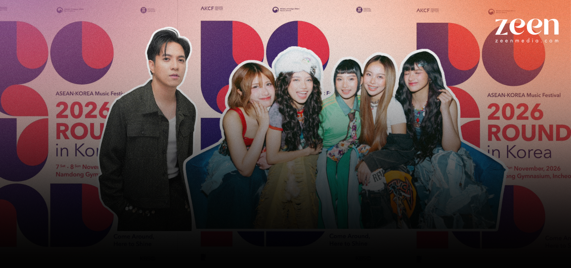 KAIA and TJ Monterde Set To Represent PH for ROUND Festival Korea