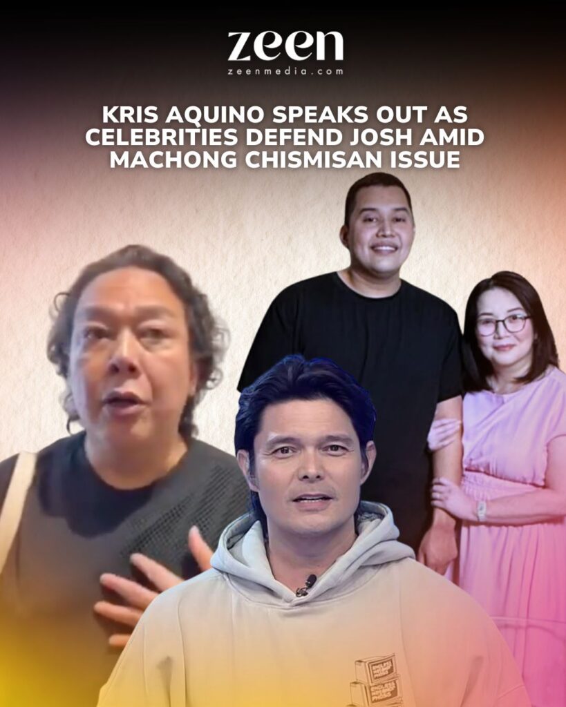 Kris Aquino Speaks Out as Celebrities Defend Josh Amid Machong Chismisan Issue