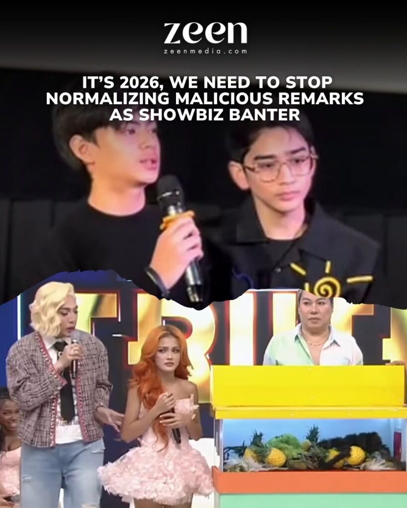 It&rsquo;s 2026, We Need to Stop Normalizing Malicious Remarks as Showbiz Banter