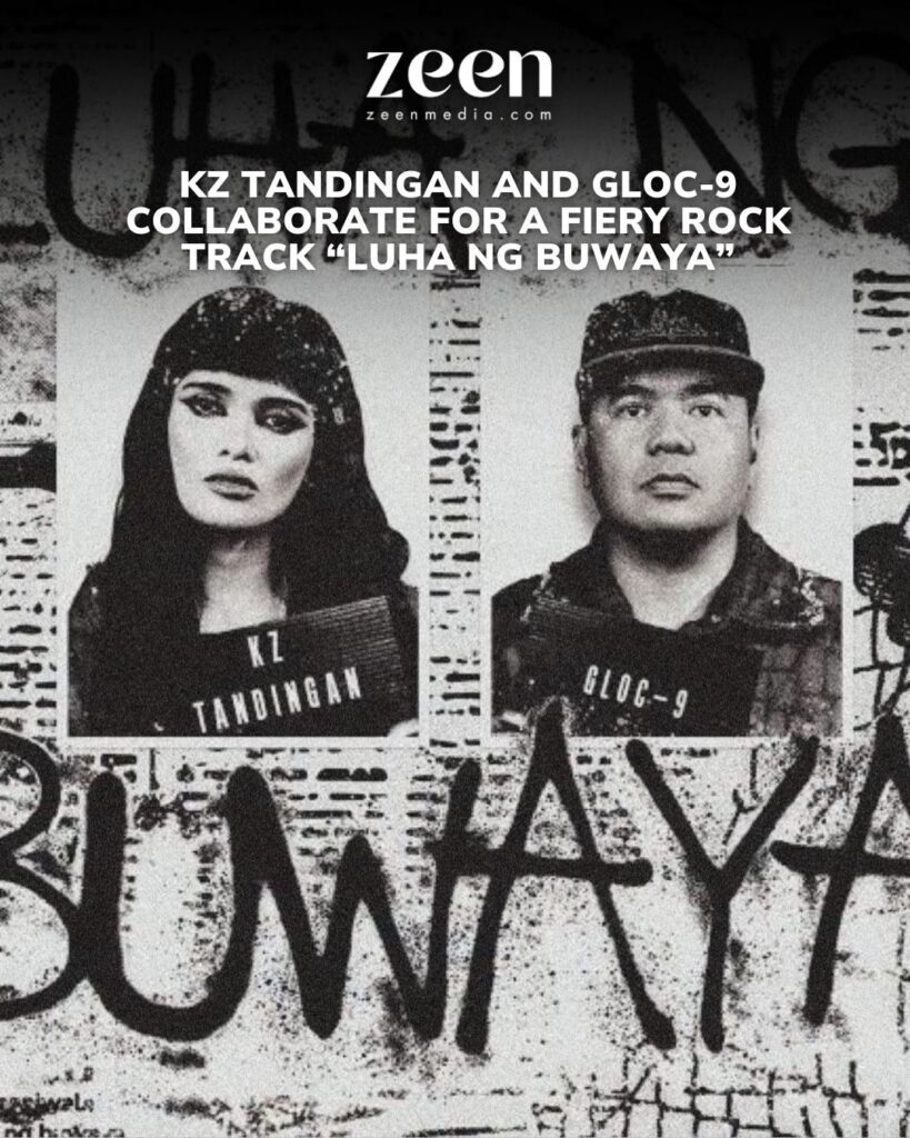 KZ Tandingan and Gloc-9 Collaborate for a Fiery Rock Track &ldquo;Luha ng Buwaya&rdquo;